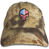 Image of Kryptek Punisher American Flag Military Patriotic Hat 